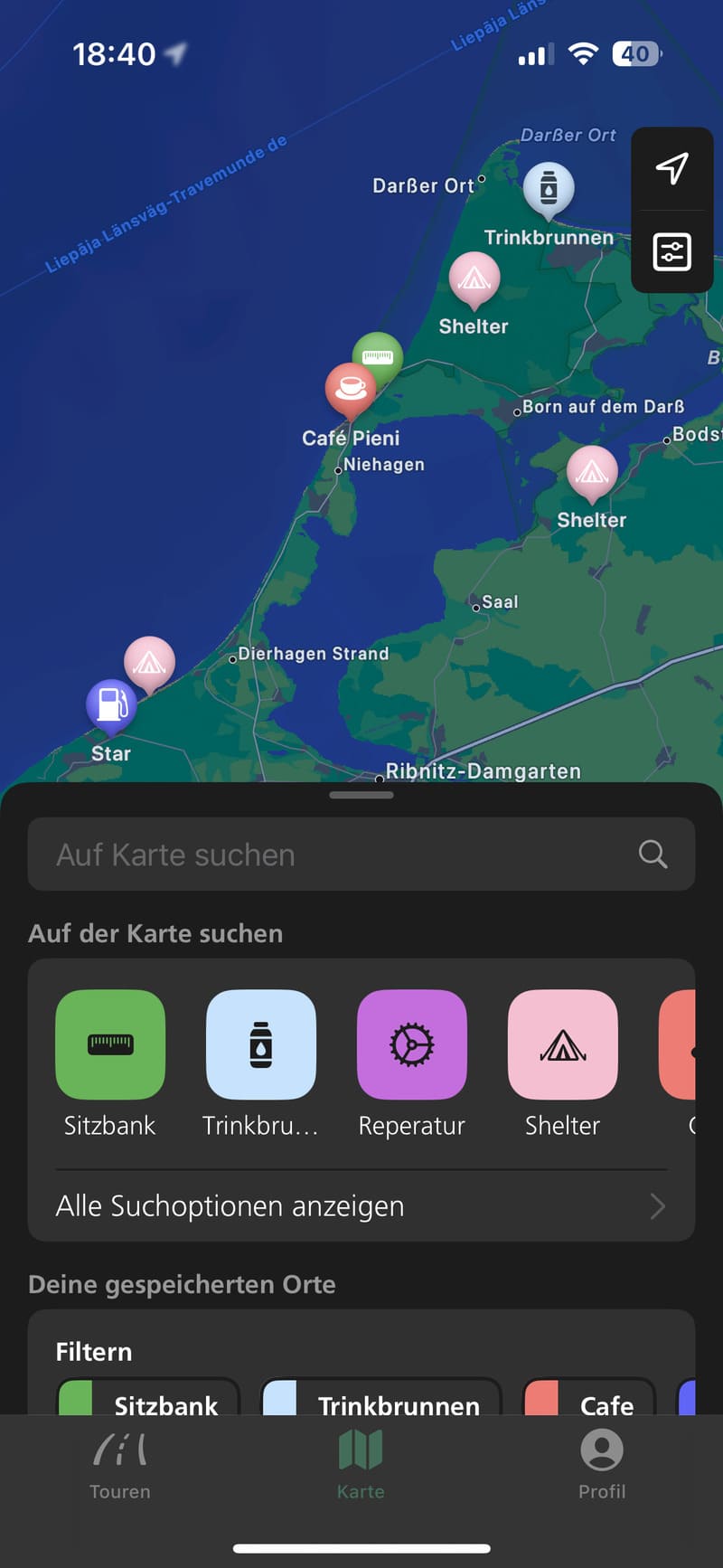 TourBreak App Screenshot 3